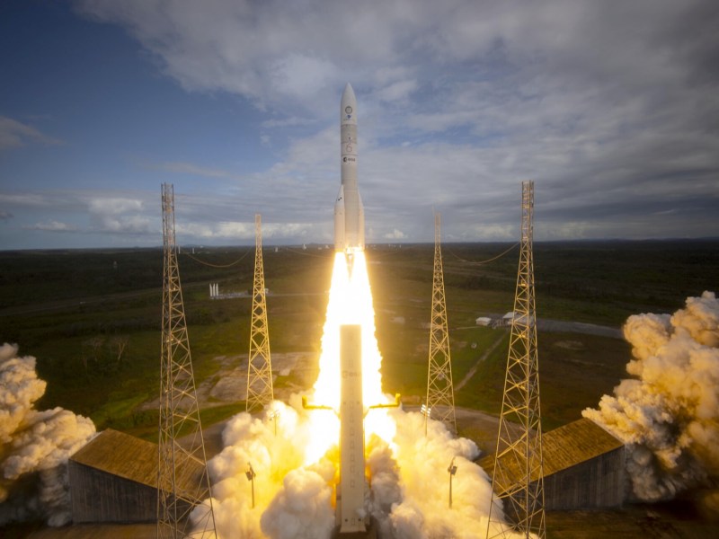Ariane 6 liftoff