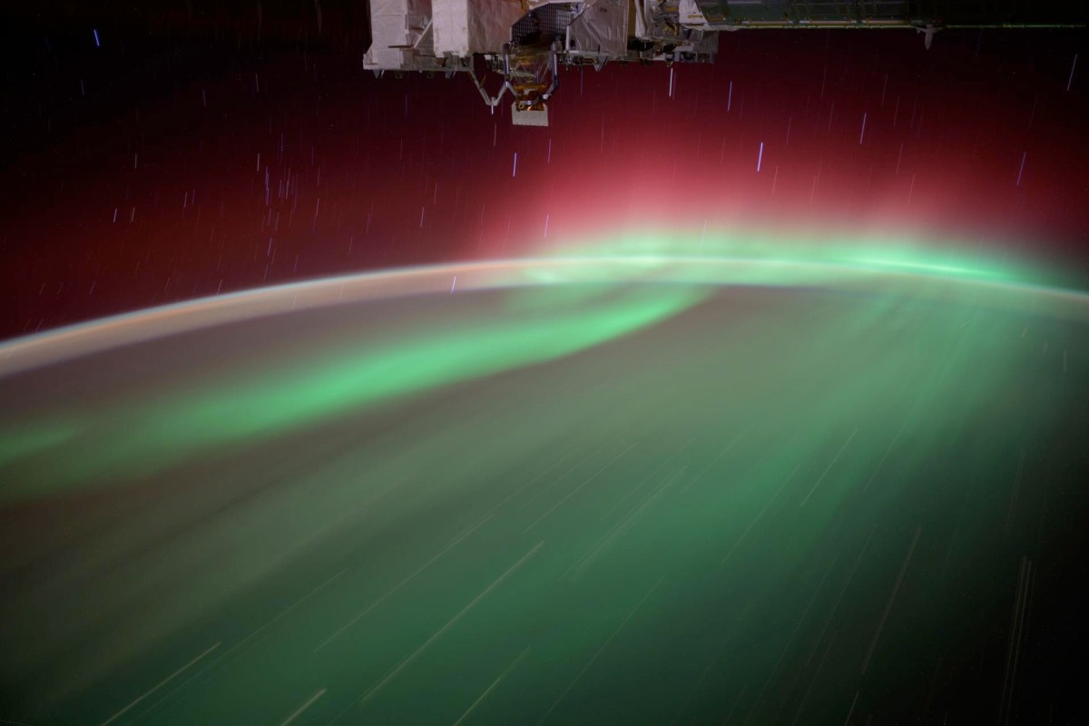 ISS aurora