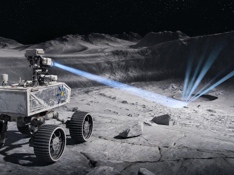 The EmberCore Flashlight: Long Distance Lunar Characterization with Intense Passive X- and Gamma-ray Source