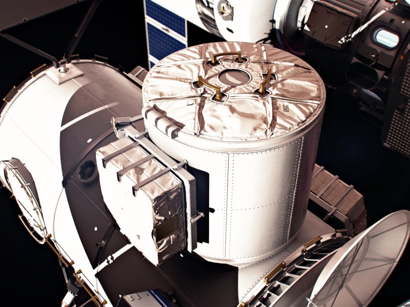 Gateway airlock module