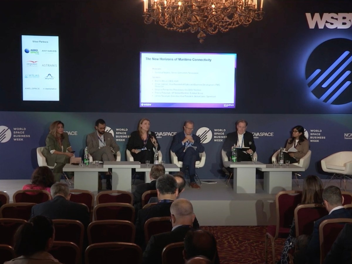 LEO takes center stage for communications at sea