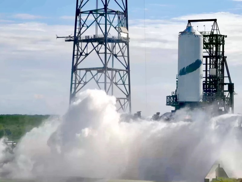 New Glenn upper stage test