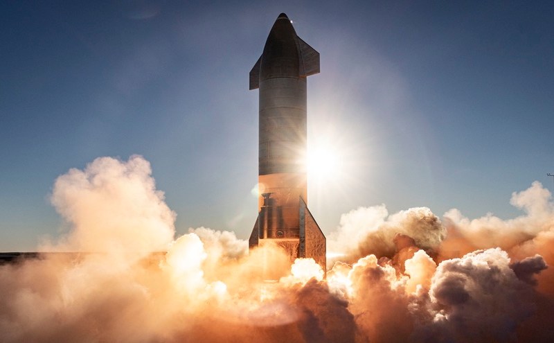 Starship SN8 liftoff