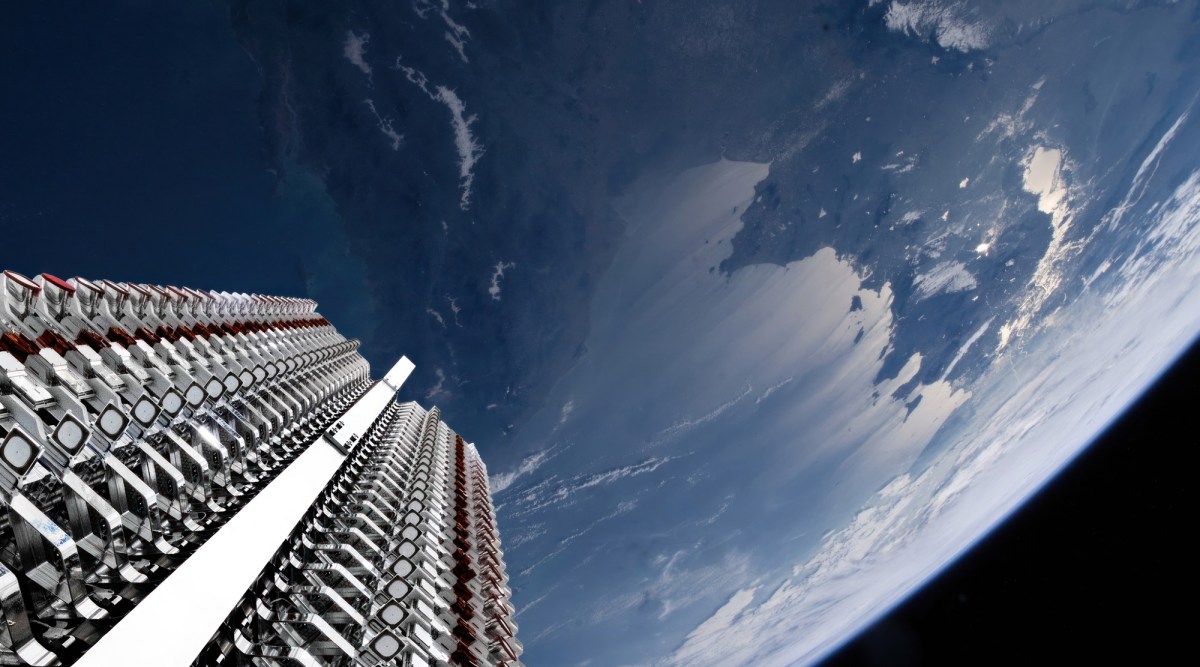 Starlink satellite stack