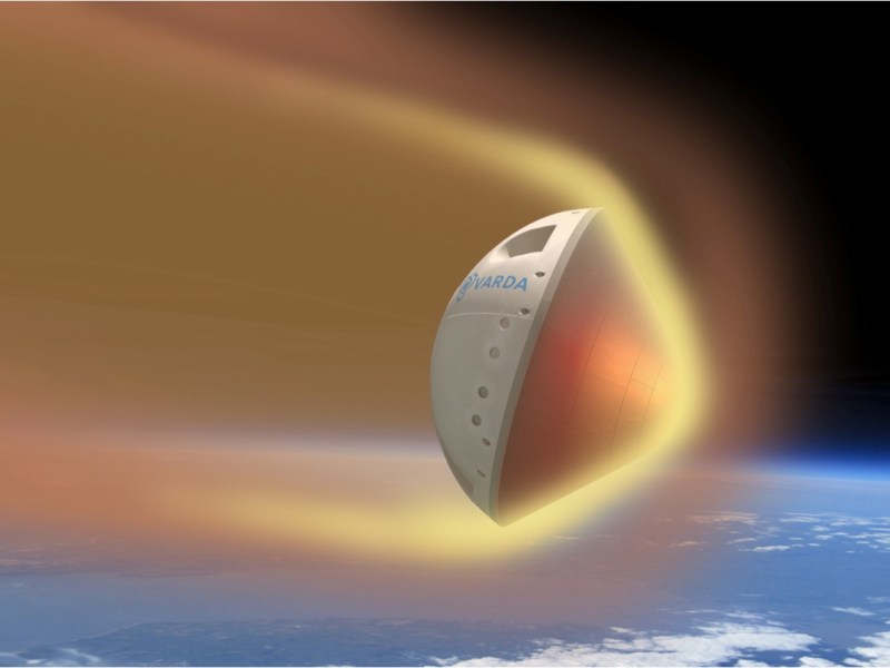 Varda capsule reentry