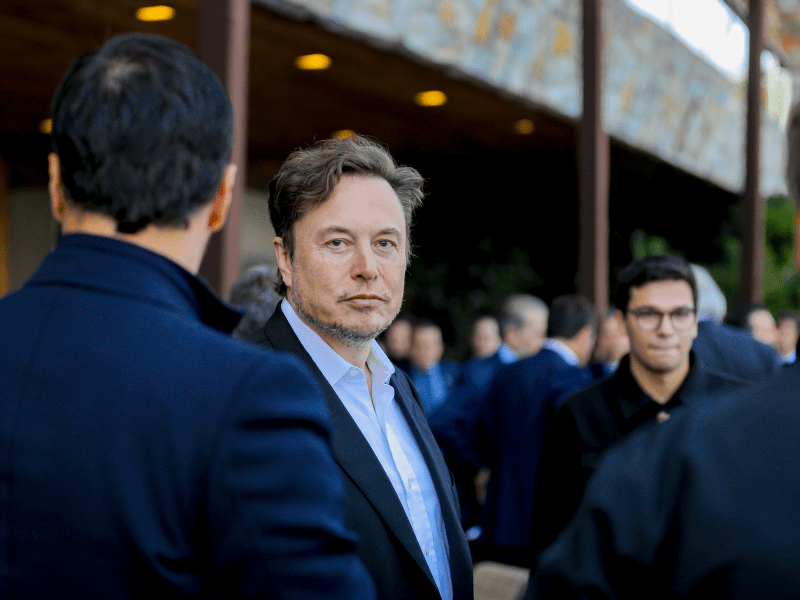 Elon Musk at a 2022 event in Brazil centered around connectivity in the Amazon region. Credit: Brazilian Ministry of Communications, CC BY 2.0