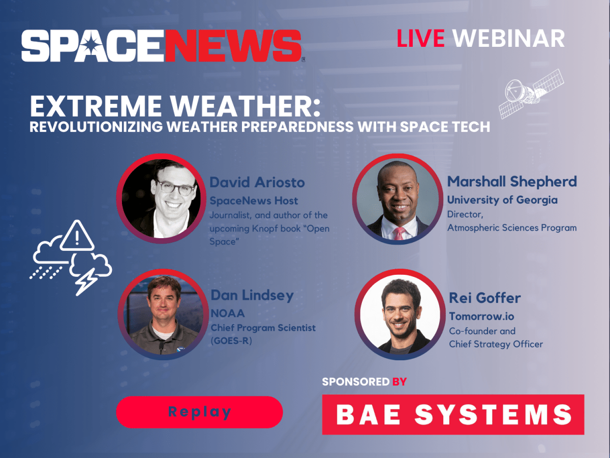 Extreme Weather: Revolutionizing Weather Preparedness with Space Technology – Webinar Replay